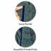 Blue Crepe Silk Uniform Saree With Blouse Manufacturers, Suppliers, Exporters in Surat