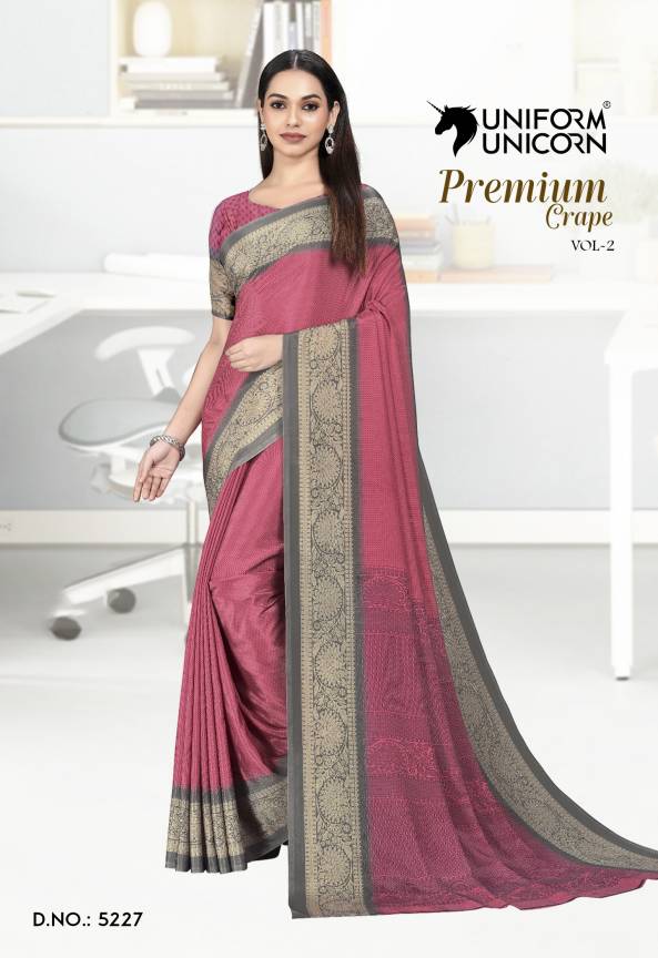 Casual Printed Crepe Saree, 6.3 m (with blouse piece) Manufacturers, Suppliers, Exporters in Surat