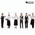 Catering Uniform Cotton White and Black Hand Washable Carton Box Manufacturers, Suppliers, Exporters in Surat