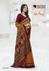 College Staff Ladies Uniform Saree with blouse piece Manufacturers, Suppliers, Exporters in Surat