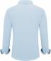Columbia Blue Slim Fit Shirt For Office Wear Manufacturers, Suppliers, Exporters in Surat
