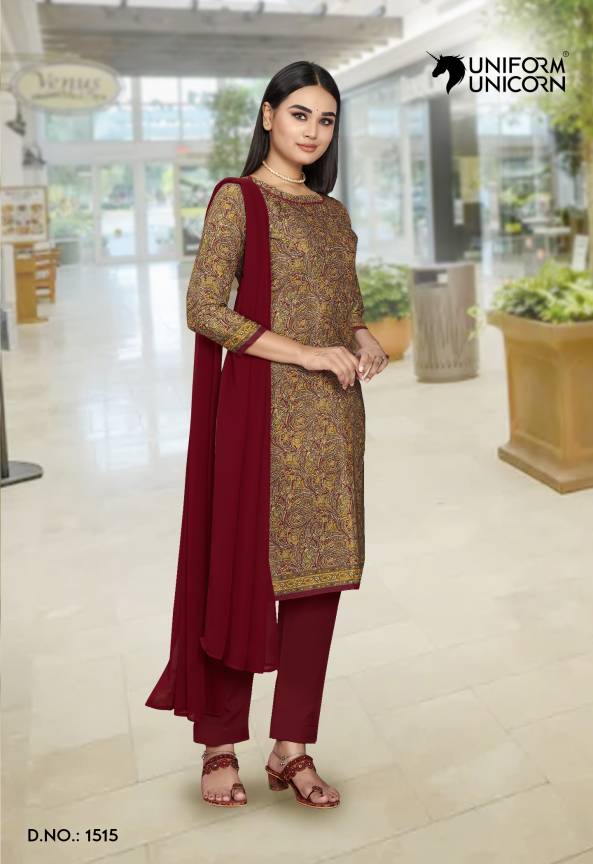 Crepe Uniform Salwar Dress Material Manufacturers, Suppliers, Exporters in Surat