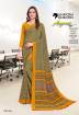 Crepe Uniform Saree Manufacturer In India Manufacturers, Suppliers, Exporters in Surat