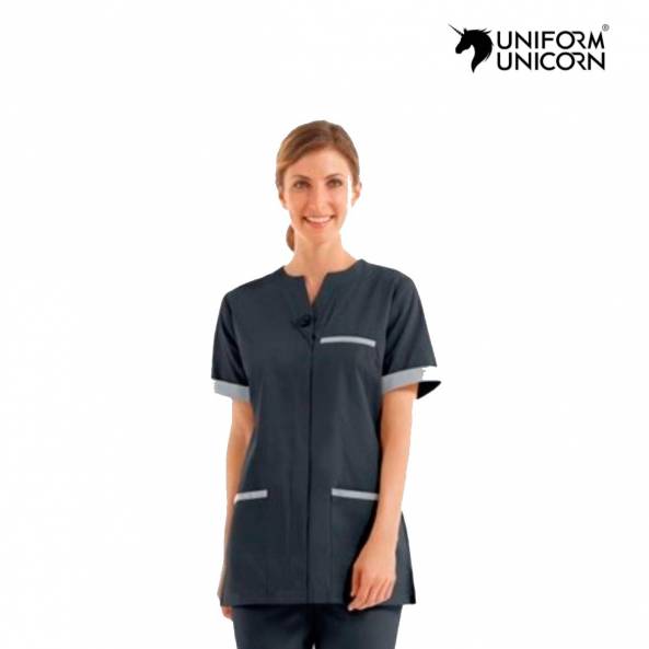 Customized Blue Housekeeping Uniform Unisex S to XXL Perfect for Hotel and Office Use Manufacturers, Suppliers, Exporters in Surat