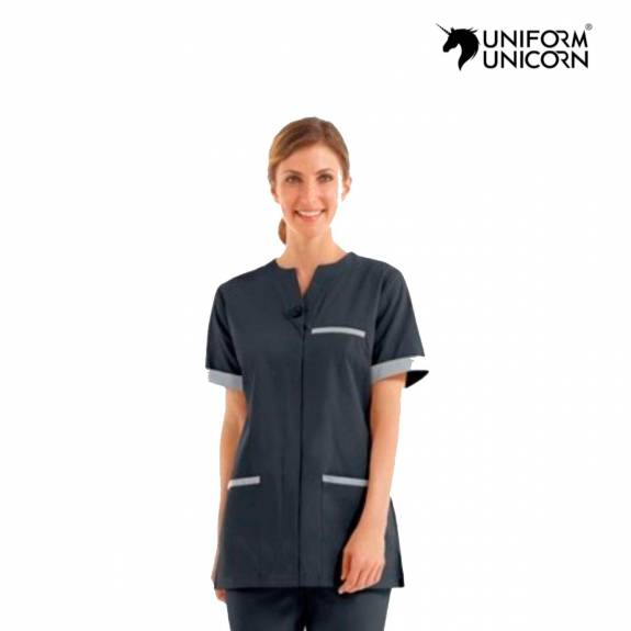 Customized Blue Housekeeping Uniform Unisex S to XXL Perfect for Hotel and Office Use Manufacturers,Suppliers, Exporters in Surat