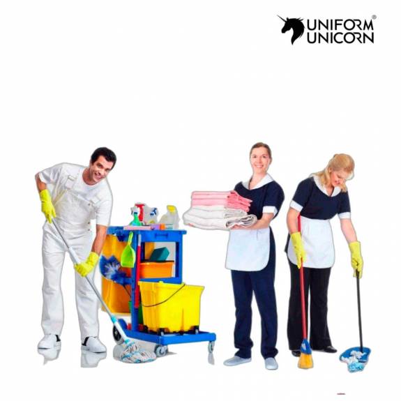Customized Housekeeping Uniform Multicolor Options Unisex Design Manufacturers,Suppliers, Exporters in Surat