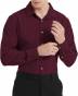 Dark Wine Men Solid Full Sleeves Formal Shirt Manufacturers, Suppliers, Exporters in Surat