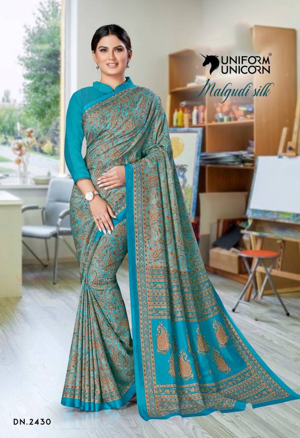 Election Promotion Saree By Uniform Unicorn Manufacturers, Suppliers, Exporters in Surat