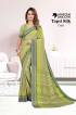 Fancy Dark Green Printed Border Silk Uniform Saree Manufacturers, Suppliers, Exporters in Surat