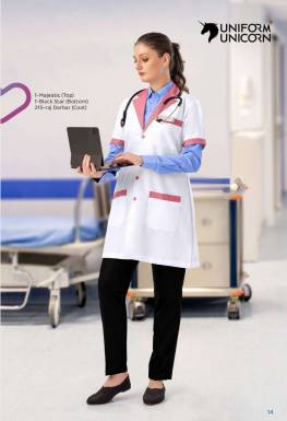 Female Doctor Coat With Multi Color Manufacturers, Suppliers, Exporters in Dubai