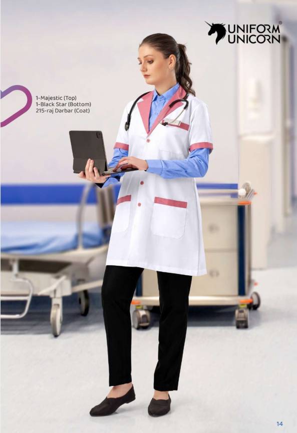 Female Doctor Coat With Multi Color Manufacturers, Suppliers, Exporters in Surat