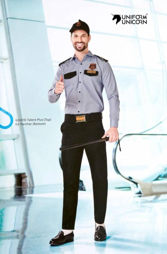 Grey Color Full Sleeves Watchman Uniform Manufacturers, Suppliers, Exporters in Surat