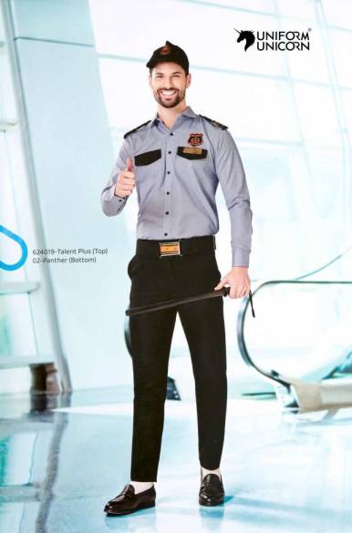 Grey Color Full Sleeves Watchman Uniform Manufacturers,Suppliers, Exporters in Surat
