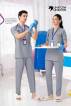 Grey Color Quick Demand Fabric Medical Clothing Scrub Uniform Manufacturers, Suppliers, Exporters in Surat
