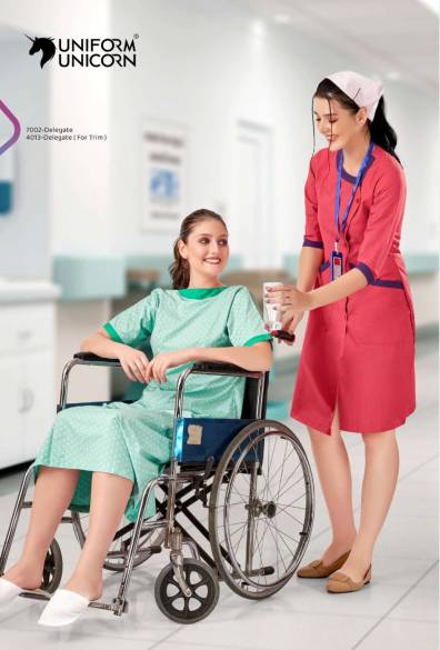 Hospital Delegate Fabric Nurse Uniform Manufacturers,Suppliers, Exporters in Surat