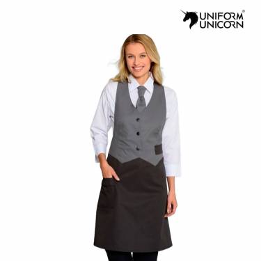 Hotel Uniform Waiter Jacket Unisex Black Large Size Machine Washable Manufacturers,Suppliers, Exporters in New Delhi