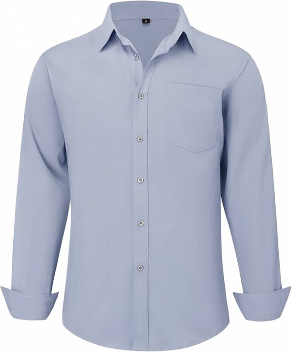 Ice Blue Formal Corporate Shirt By Uniform Unicorn Manufacturers, Suppliers, Exporters in Surat