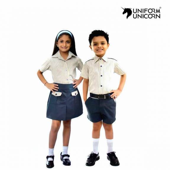 Kids Cotton Summer School Uniforms Manufacturers,Suppliers, Exporters in Surat