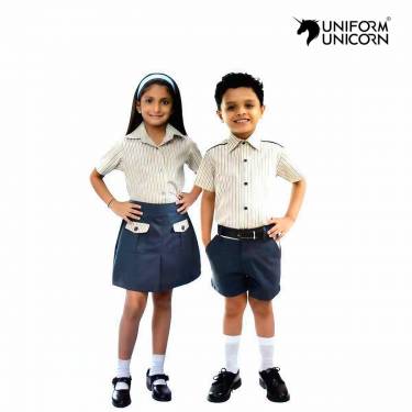 Kids Cotton Summer School Uniforms Manufacturers,Suppliers, Exporters in New Delhi