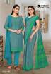 Ladies Salwar Suits And Uniform Saree Combo For School Teachers Manufacturers, Suppliers, Exporters in Surat