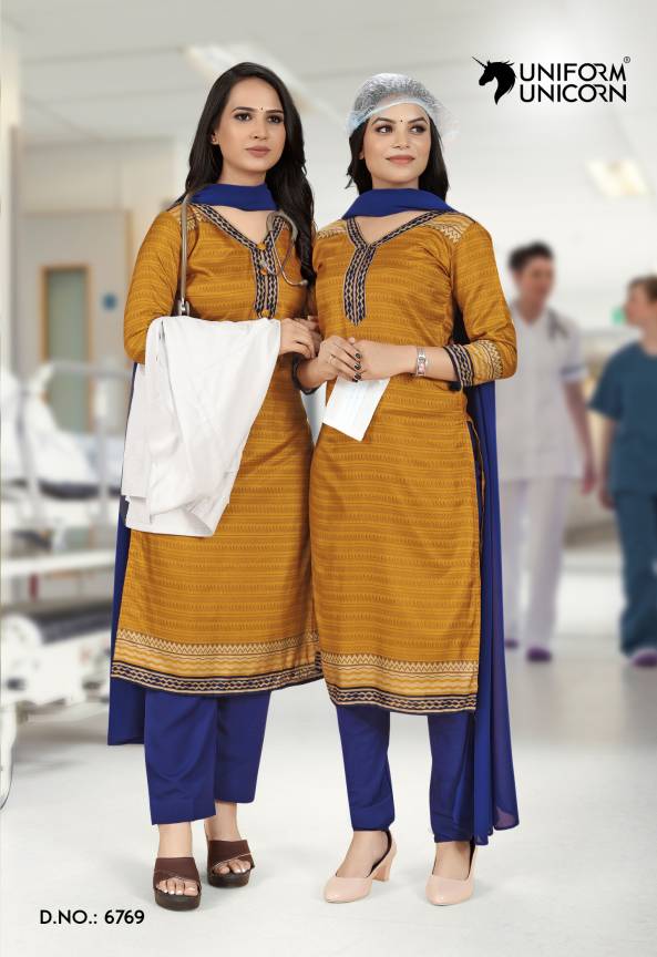 Ladies Salwar Suits Material For Hospital Satff, Corporate Staff Manufacturers, Suppliers, Exporters in Surat
