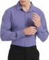 Lavender Purple Solid Regular Fit Shirt By Uniform Unicorn Manufacturers, Suppliers, Exporters in Surat