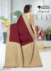 Maroon Anganwadi Saree With Blouse Piece Manufacturers, Suppliers, Exporters in Surat