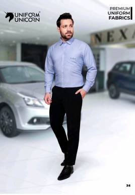 Maruti Suzuki Nexa Sales Staff Uniform With Sky Blue Shirt and Black Pant Manufacturers, Suppliers, Exporters in Dubai