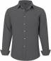 Men Charcoal Solid Slim Fit Formal Shirt Manufacturers, Suppliers, Exporters in Surat