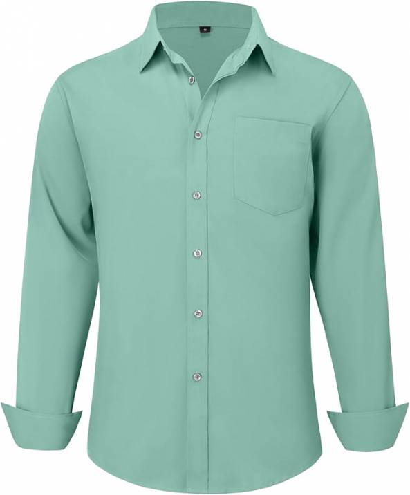 Men Eton Blue Solid Formal Shirts Manufacturers, Suppliers, Exporters in Surat
