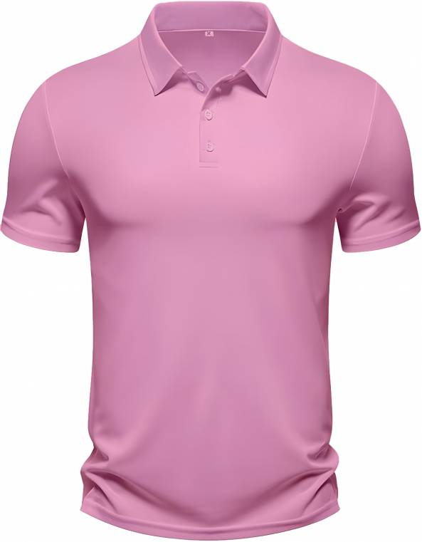 Mens Premium Polo T Shirts In Pink Colour Manufacturers, Suppliers, Exporters in Surat