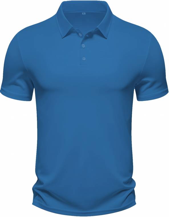 Mens Regular Fit Polo Neck Half Sleeve Solid Uniform T-Shirt Manufacturers, Suppliers, Exporters in Surat