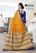 Mustard Color Hospital Staff Uniform Saree Manufacturers, Suppliers, Exporters in Surat