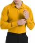 Mustard Solid Mens Uniform Shirts For Corporate Workforce Manufacturers, Suppliers, Exporters in Surat