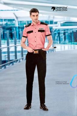 Peach Color And Short Sleeves Shirt Security Officer Uniform Manufacturers, Suppliers, Exporters in Dubai