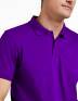 Polo Collar T Shirt, Half Sleeves, Plain Purple Manufacturers, Suppliers, Exporters in Surat