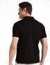 Polyester Blend Plain Mens Black Polo T Shirt Manufacturers, Suppliers, Exporters in Surat