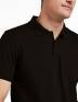 Polyester Blend Plain Mens Black Polo T Shirt Manufacturers, Suppliers, Exporters in Surat