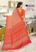 Printed Crepe Uniform Sarees For Jewellry showroom Manufacturers, Suppliers, Exporters in Surat