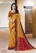 Printed Election Saree By Uniform Unicorn Manufacturers, Suppliers, Exporters in Surat