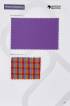 Purple Color With Checks Prints Western Housekeeping uniforms Manufacturers, Suppliers, Exporters in Surat