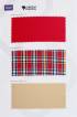 Red Color Chef Dress With Printed Trim Style Manufacturers, Suppliers, Exporters in Surat