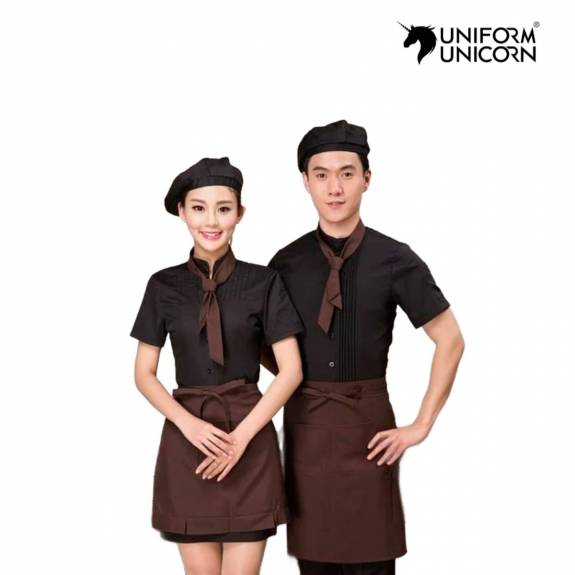 Regular Unisex Designer Uniform Black and Red  Available in S to XXL Sizes Versatile Use Manufacturers,Suppliers, Exporters in Surat