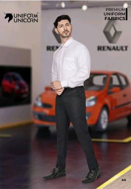 Renault Sales Staff Uniform With White Shirt And Black Pant Manufacturers, Suppliers, Exporters in Dubai