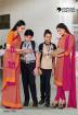 School Teachers Staff Uniform Sarees & Matching Salwar Suit (ganvesh) Manufacturers, Suppliers, Exporters in Surat