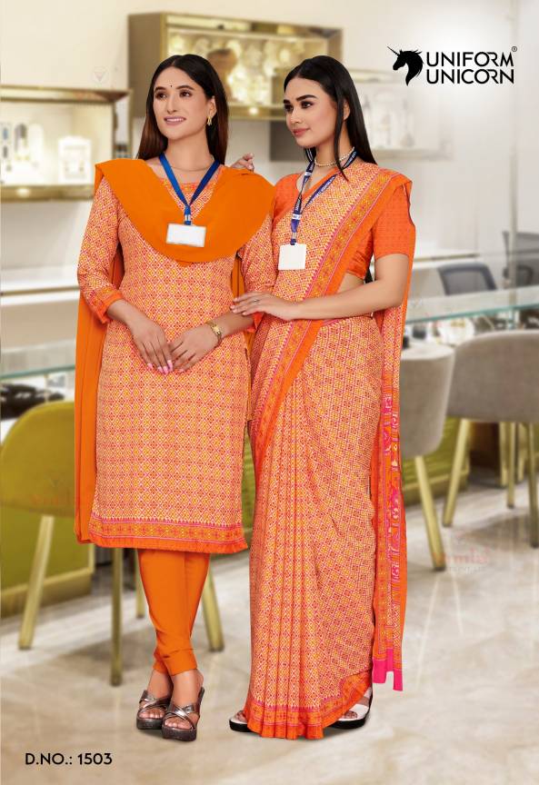 School Uniform Saree And Salwar Suit Combo By Uniform Unicorn Manufacturers, Suppliers, Exporters in Surat