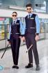 Security Officer Full Suit Uniform With Stripes Design Tie Manufacturers, Suppliers, Exporters in Surat