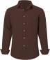 Slim Fit Full Sleeves Formal Corporate Wear Shirt Coffee Color Manufacturers, Suppliers, Exporters in Surat