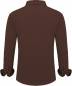 Slim Fit Full Sleeves Formal Corporate Wear Shirt Coffee Color Manufacturers, Suppliers, Exporters in Surat