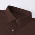 Slim Fit Full Sleeves Formal Corporate Wear Shirt Coffee Color Manufacturers, Suppliers, Exporters in Surat